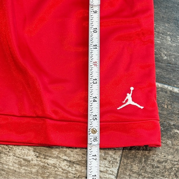 Nike Air Jordan Women’s Jumpman Basketball Shorts Red Large AT0538-657 NWT - Picture 11 of 14